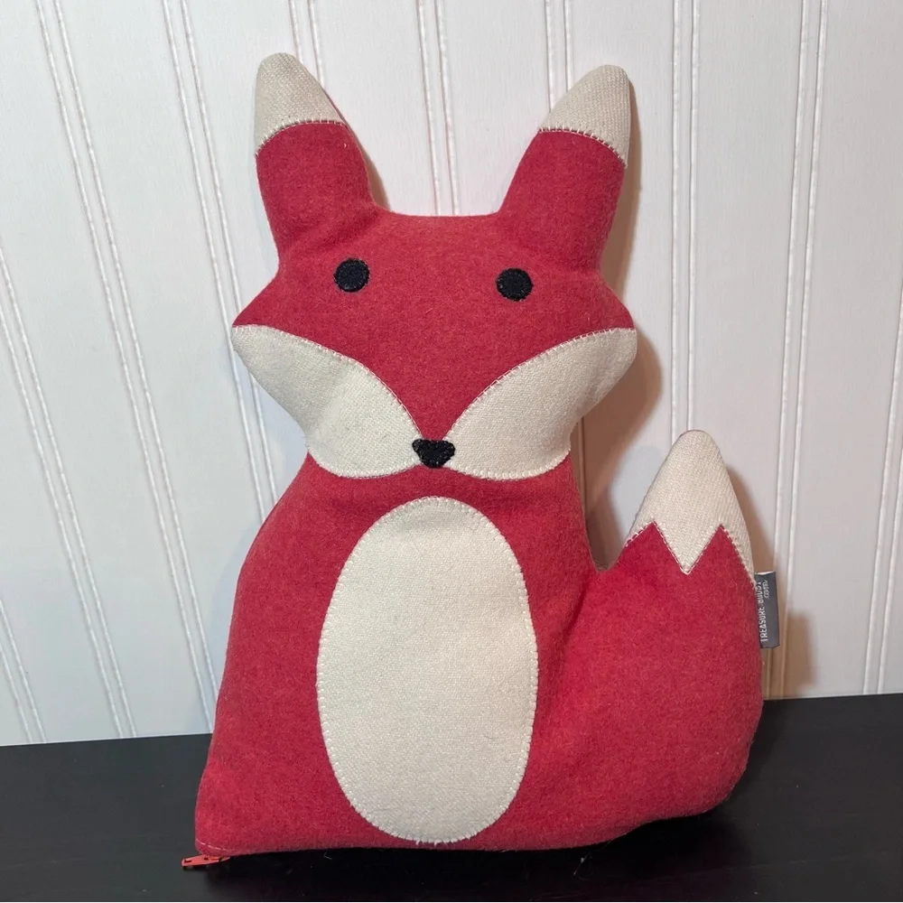 Handmade treasure buddy fox stuffed animal